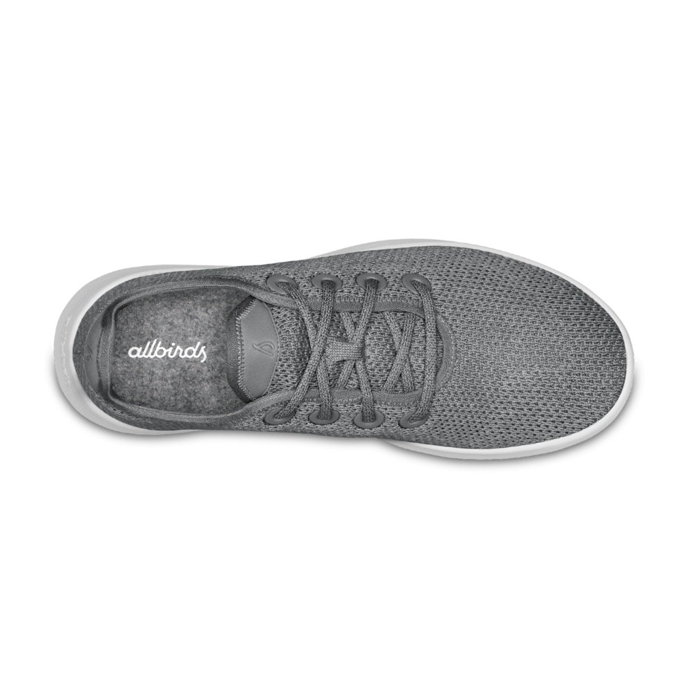 Allbirds Men\'s Sneakers Grey - Tree Runners - 03948MQOJ